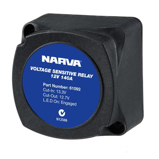 Narva Relay Voltage Sensitive 12V 140A 61092BL