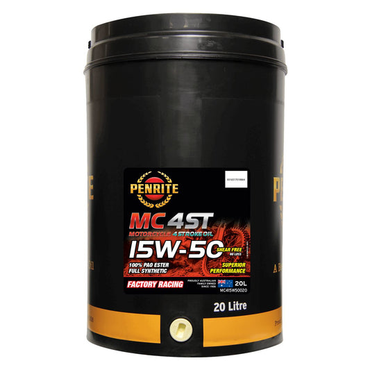 Penrite MC-4ST 15W-50 100% Pao & Ester 20L