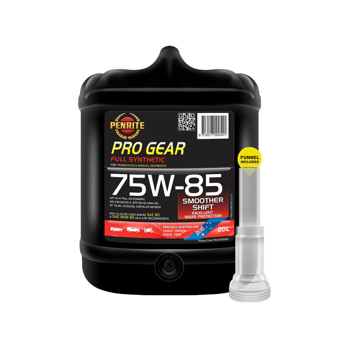 Penrite Pro Gear 75W-85 Gear Oil 20L