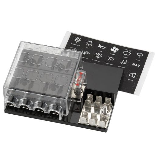 Narva Fuse Block ATS With Ground 8 Way 54442