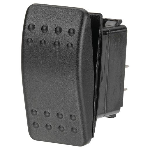 Narva Switch Momentary Rocker Sealed 12/24V Black 63102BL