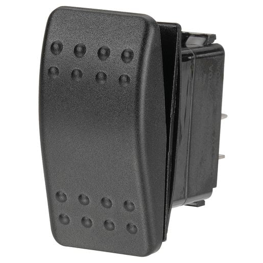 Narva Rocker Switch Sealed 12/24V Black Off On On 63108BL