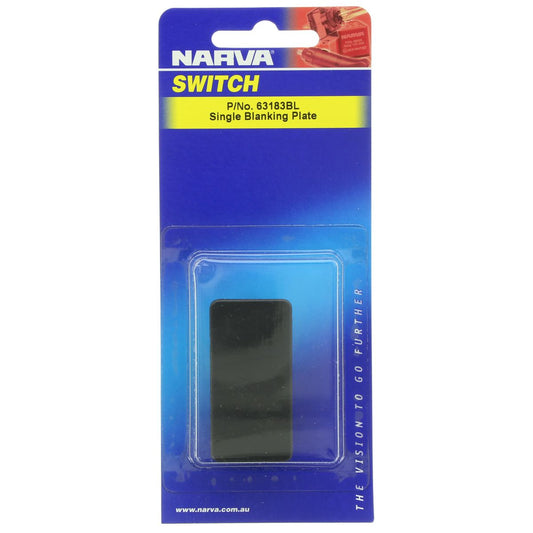 Narva Rocker Switch Blanking Plate 63183BL