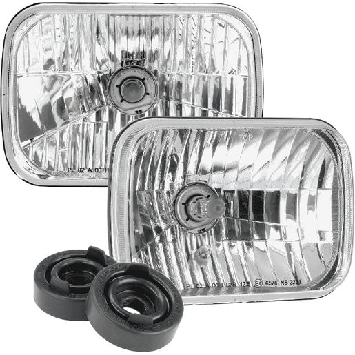 Narva H4 200X142mm Free Foam Halogen Headlamp Conversion Kit 12V 60/55W - 72026