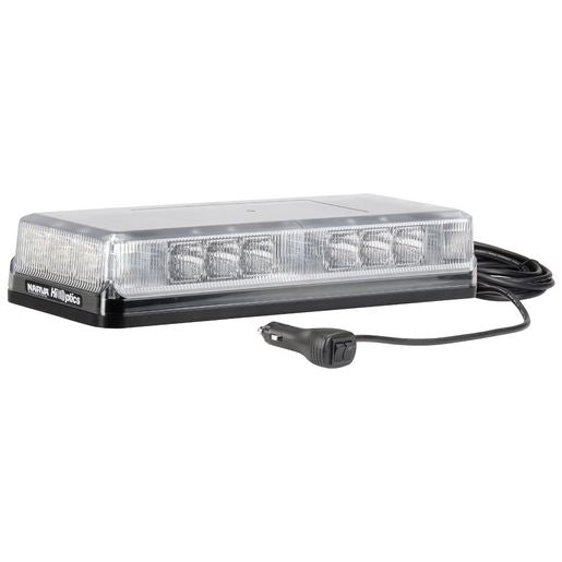 Narva LED Light Box Amber Flange Base w/ Clear Lens 12V 85062A