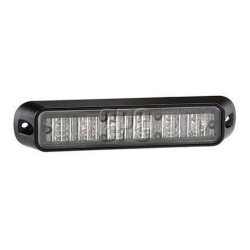 Narva Low Profile High Powered LED Warning Light White 6 x 1W 12/24V 85206W