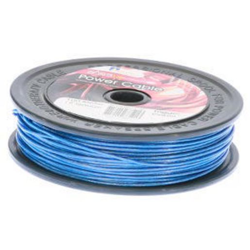 Aerpro Bassix Trigger Cable 18GA 100m Blue BSX18100