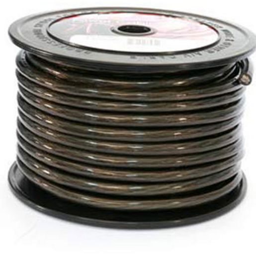 Aerpro Bassix Cable 2GA 30 Meters - Smoke Grey