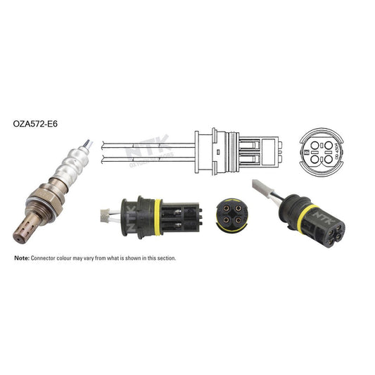 NTK Oxygen Lambda Sensor OZA572-E6