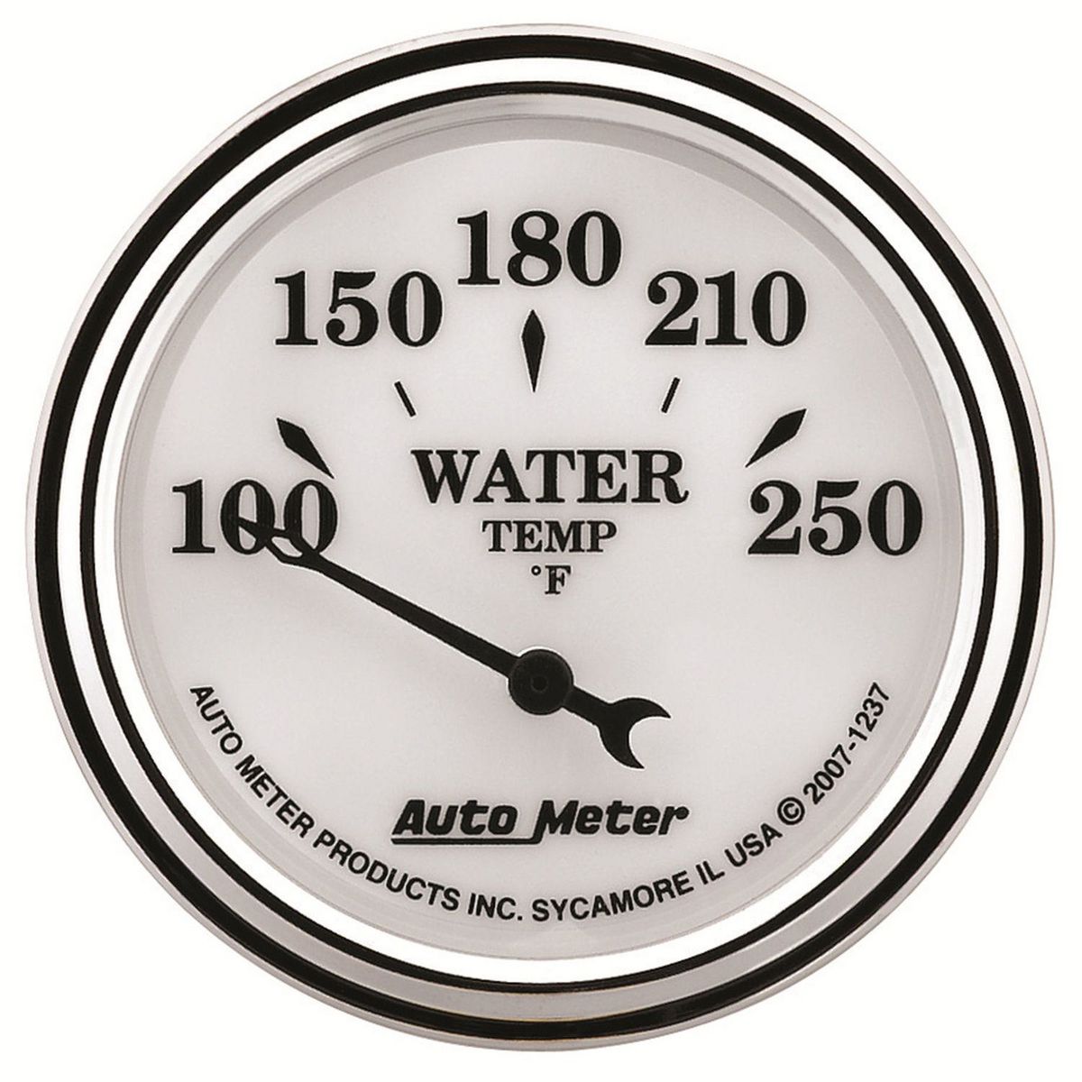 Autometer Old Tyme 2-1/16in Water Temp Gauge 100-250F AU1237