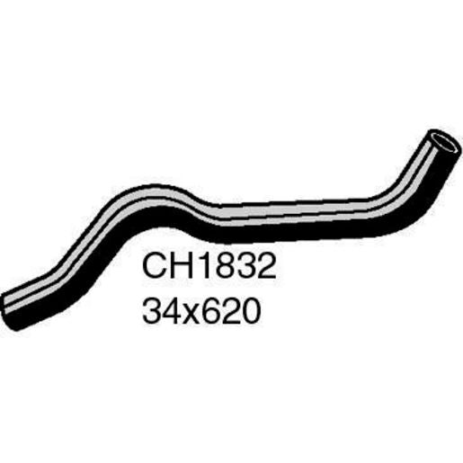 Mackay Bottom Radiator Hose CH1832