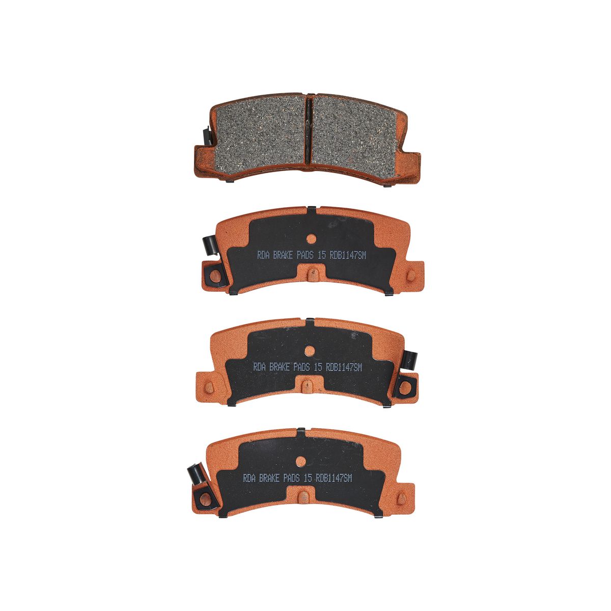 RDA GP Max Brake Pad Set Rear RDB1147