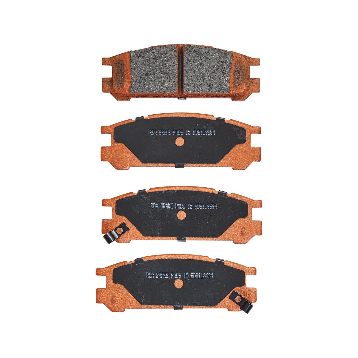 RDA GP Max Brake Pad Set Rear RDB1186