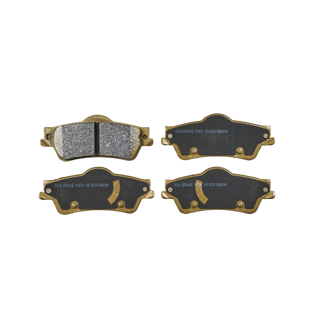 RDA Brakes Extreme Brake Pad Set Rear RDX1948SM