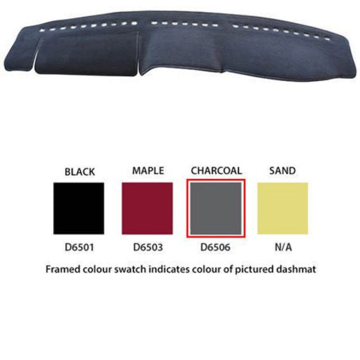 Sunland Dashmat fits NISSAN NAVARA (D22 - 9/09 On) - Charcoal