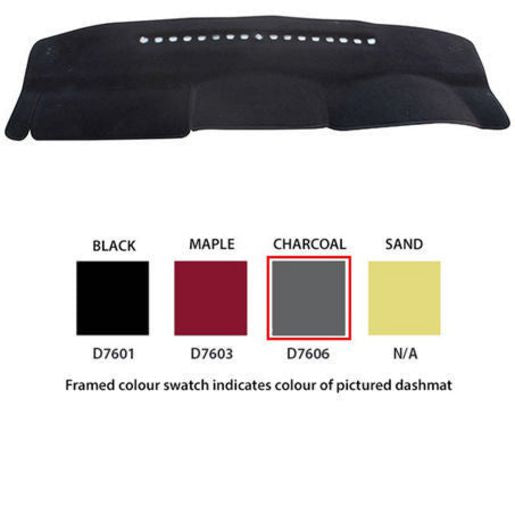 Sunland Dashmat fits NISSAN NAVARA (D40 MY10 - 5/10 On) - Charcoal