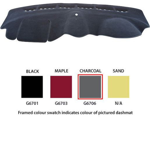 Sunland Dashmat fits HOLDEN CAPTIVA 5 (CG Series II MY11 - MY12 - 9/09 to 10/15) - Charcoal
