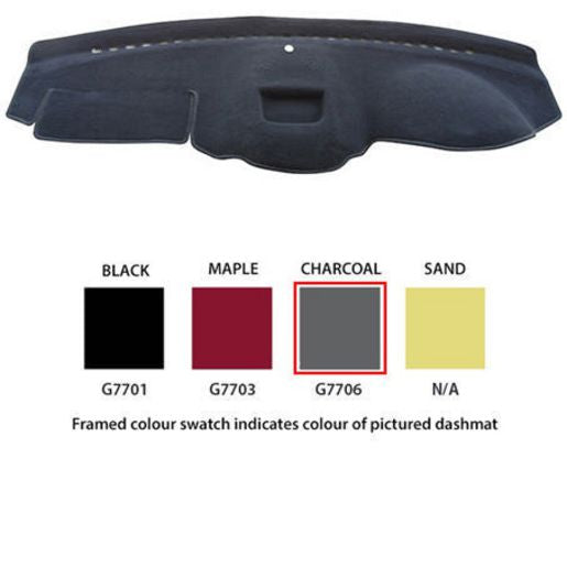 Sunland Dashmat fits HOLDEN CAPTIVA 7 (CG Series II CX/SX MY12 - 3/11 to 10/15) - Charcoal