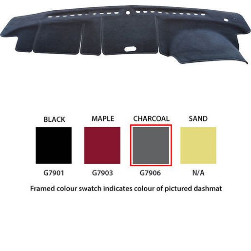 Sunland Dashmat fits HOLDEN COLORADO (RG 6/12 On) - Charcoal