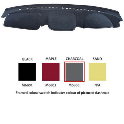Sunland Dashmat fits MITSUBISHI TRITON (MN MY09 - MY15 - 8/09 to 4/15) - Charcoal