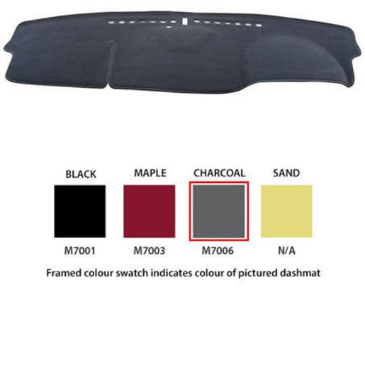 Sunland Dashmat fits MITSUBISHI PAJERO (NT/NW/NX MY11 - MY15 - 12/10 On) - Charcoal