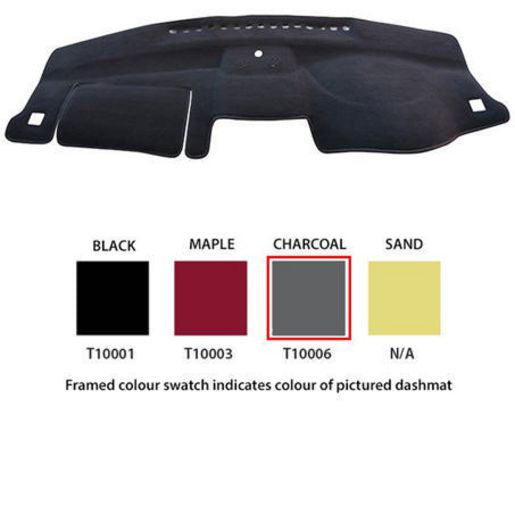 Sunland Dashmat fits TOYOTA AURION (GSV50R - 4/12 On) - Charcoal
