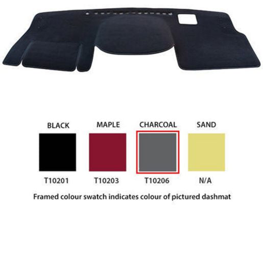 Sunland Dashmat fits TOYOTA PRIUS V (ZVW40R - 5/12 to 6/15) - Charcoal