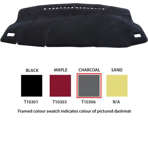 Sunland Dashmat fits TOYOTA COROLLA (ZRE182R/ZRE172R - 10/12 On) - Charcoal