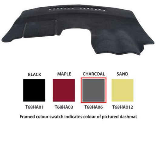 Sunland Dashmat fits TOYOTA COROLLA (ZRE152R MY11 - 5/07 to 10/12) - Charcoal