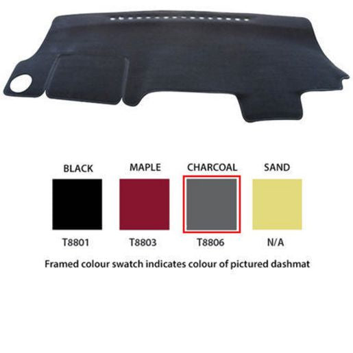 Sunland Dashmat fits TOYOTA YARIS (NCP130R/NCP131R - 11/11 On) - Charcoal