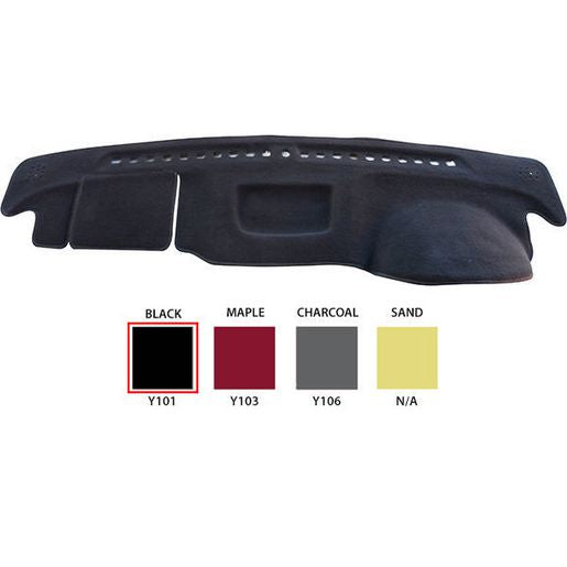 Sunland Dashmat fits ISUZU D-MAX (TFR85J/TFS85J - 06/2012-02/2017) - Black