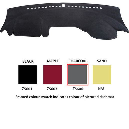 Sunland Dashmat fits MAZDA BT50 (B22P/B32P - 10/11 On) - Charcoal