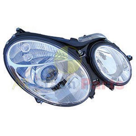 APG All Crash Head Lamp Drivers Side Certified Suits Mercedes-Benz E Class W211 2002 to 2009 BAM-21030RHQ