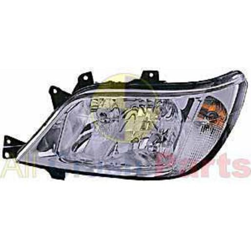 APG All Crash Head Lamp Passenger Side Certified Suits Mercedes-Benz Sprinter 2003 to 2006 BSC-21031LHQ