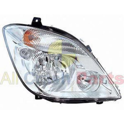APG All Crash Head Lamp Drivers Side Certified Suits Mercedes-Benz Sprinter Fitted Without Fog Lights 2006 to 2013 BSD-21030RHQ