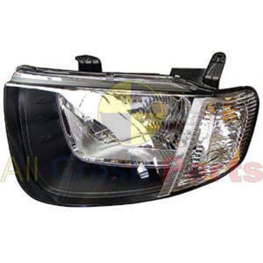 APG All Crash Head Lamp Passenger Side Certified Suits Mitsubishi Triton ML GL/GLX 2006 to 2009 CTD-21031LHQ