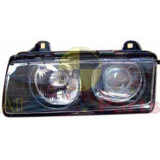 APG All Crash Halogen Manual Adjust Head Lamp Passenger Side Certified Suits BMW 3 Series E36 1991 to 2000 ETC-21030LHQ