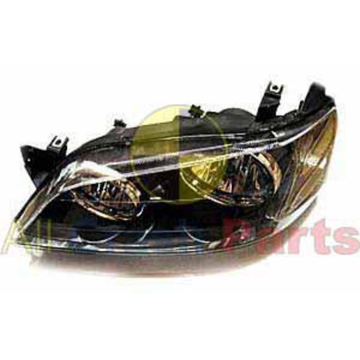 APG All Crash Black Halogen Head Lamp Passenger Side Certified Suits Ford Falcon XT BA/BF 2002 to 2006 FAB-21030LHQ