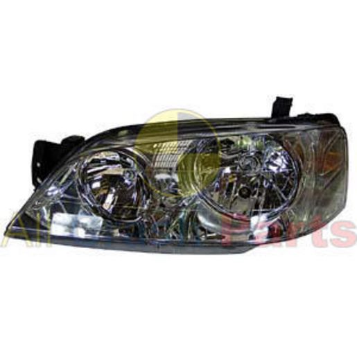 APG All Crash Chrome Halogen Head Lamp Passenger Side Certified Suits Ford Falcon Futura/Fairmont BA/BF 2002 to 2006 FAB-21032LHQ