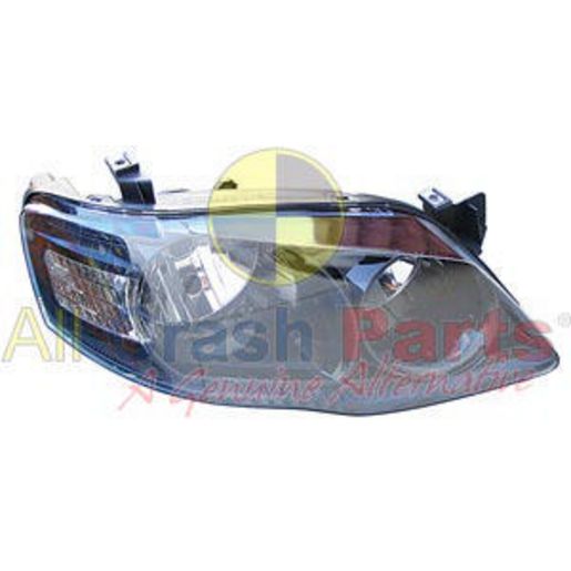 APG All Crash Black Halogen Head Lamp Drivers Side Certified Suits Ford Falcon XT BF II/BF III 2006 to 2009 FAB-21033RHQ