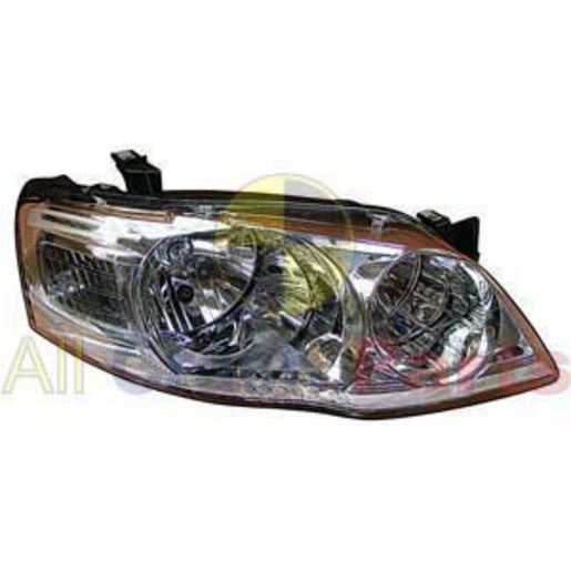 APG All Crash Chrome Halogen Head Lamp Drivers Side Certified Suits Ford Falcon Futura/Fairmont BF II 2006 to 2008 FAB-21034RHQ