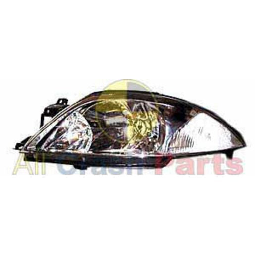 APG All Crash Chrome Halogen Head Lamp Passenger Side Certified Suits Ford Falcon Fairmont/Ghia AU2/AU3 2000 to 2002 FAU-21031LHQ