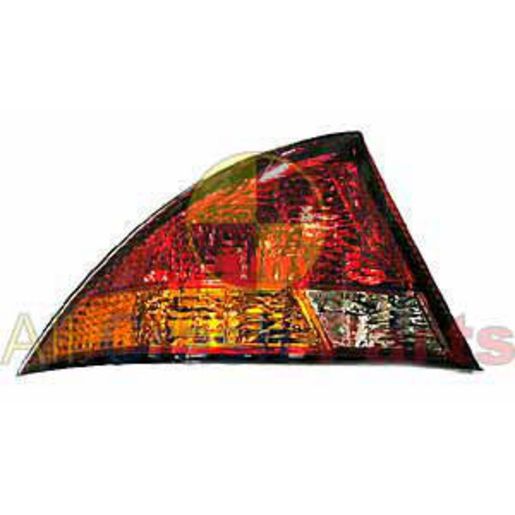 APG All Crash Black Red/Amber/Clear Tail Lamp Passenger Side Certified Suits Ford Falcon AU1 1998 to 2000 FAU-21040LHQ