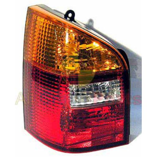 APG All Crash Black Red/Amber/Clear Tail Lamp Passenger Side Certified Suits Ford Falcon AU1 Wagon 1998 to 2000 FAU-21042LHQ
