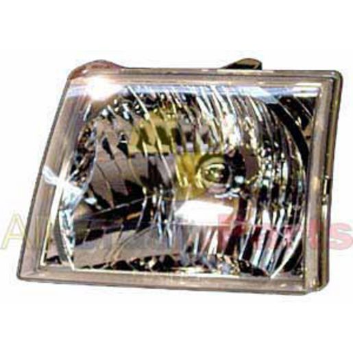 APG All Crash Halogen Manual Adjust Head Lamp Passenger Side Certified Suits Ford Courier PG/PH 2002 to 2006 FCE-21030LHQ
