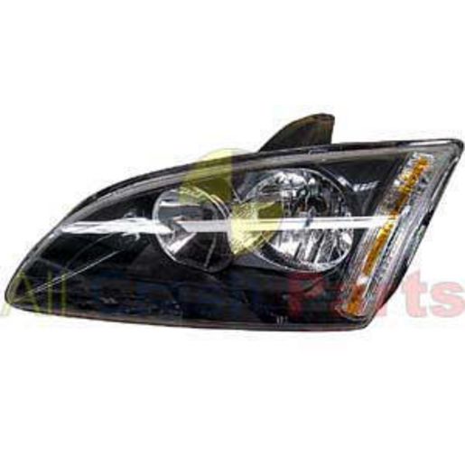 APG All Crash Halogen Electric Adjust Head Lamp Passenger Side Certified Suits Ford Focus LS/LT 2005 to 2009 FOB-21030LHQ