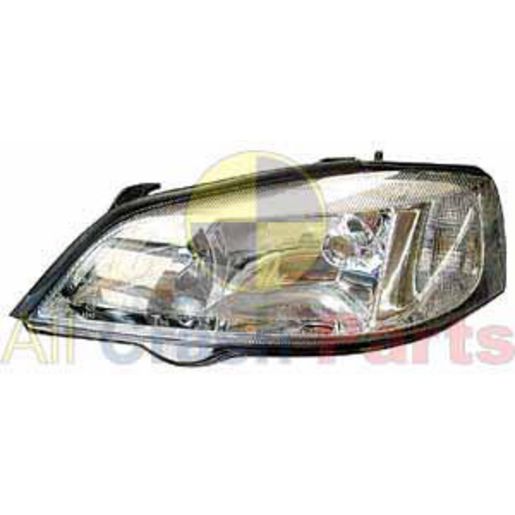 APG All Crash Halogen Manual Adjust Head Lamp Passenger Side Certified Suits Holden Astra TS 1998 to 2006 GLG-21030LHQ