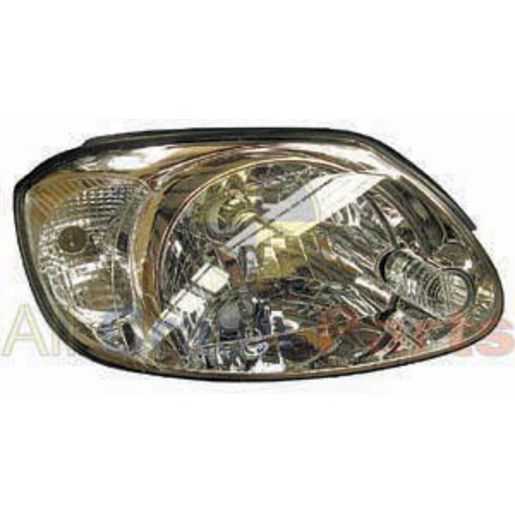 APG All Crash Head Lamp Drivers Side Certified Suits Hyundai Accent GL LC 8/2003 to 2006 HAB-21031RHQ