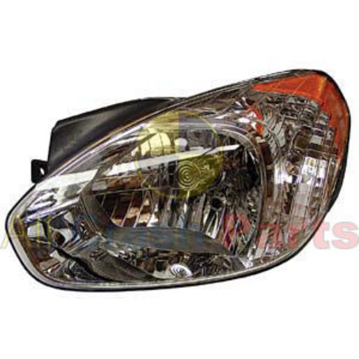 APG All Crash Head Lamp Passenger Side Certified Suits Hyundai Accent MC 2006 to 2009 HAC-21030LHQ