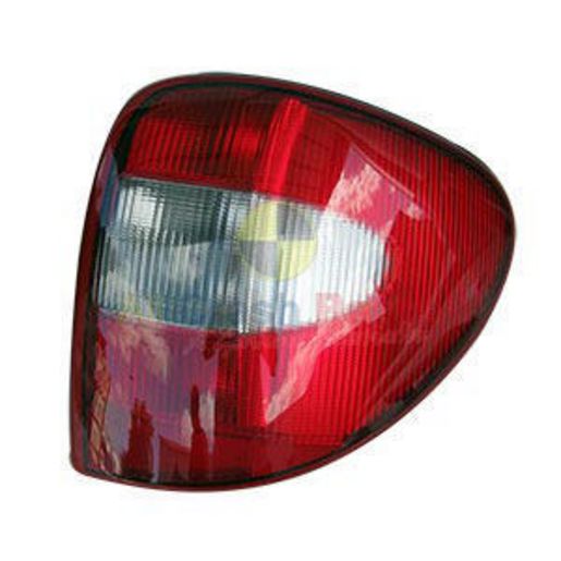 APG All Crash Black Red/Clear Tail Lamp Drivers Side Aftermarket Suits Chrysler Voyager RG 2004 to 2010 IVC-21040RH